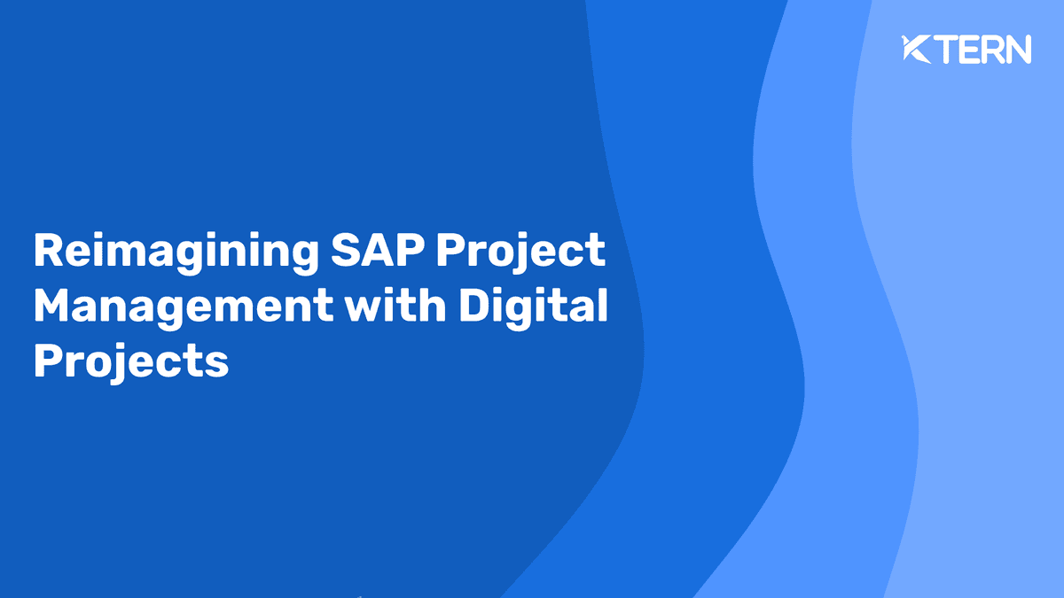 Reimagining SAP Project Management with Digital Projects
