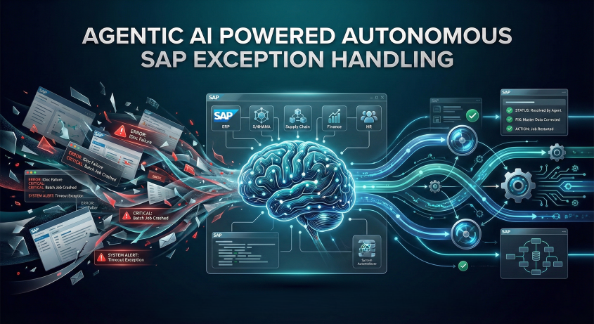 Agentic AI Powered Autonomous SAP Exception Handling